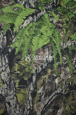 迷彩印花系列 樹(shù)木印花PVC涂層滌塔夫面料的專(zhuān)業(yè)解析